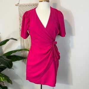 ASOS | Pink Wrap Dress